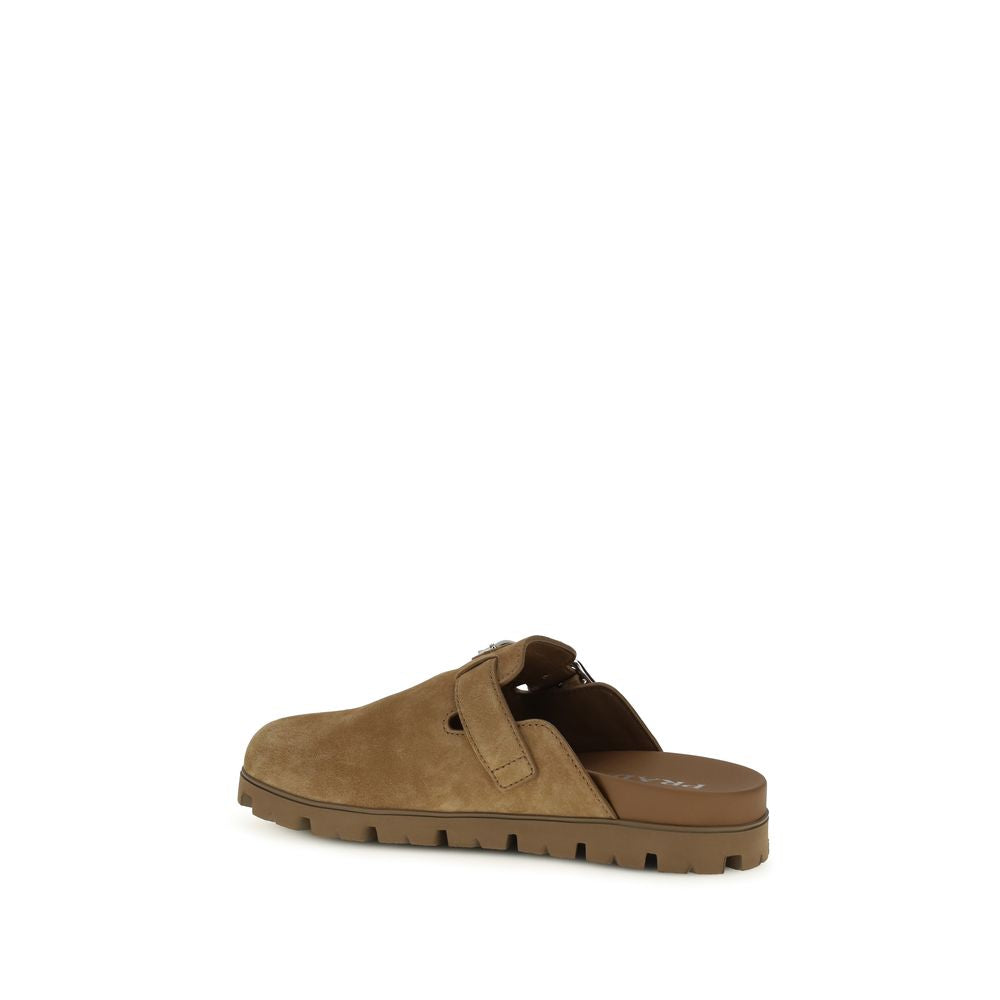 Suede Mules