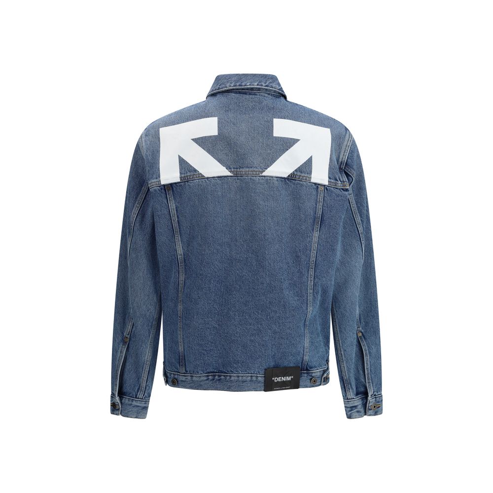 Blue Cotton Denim Jacket