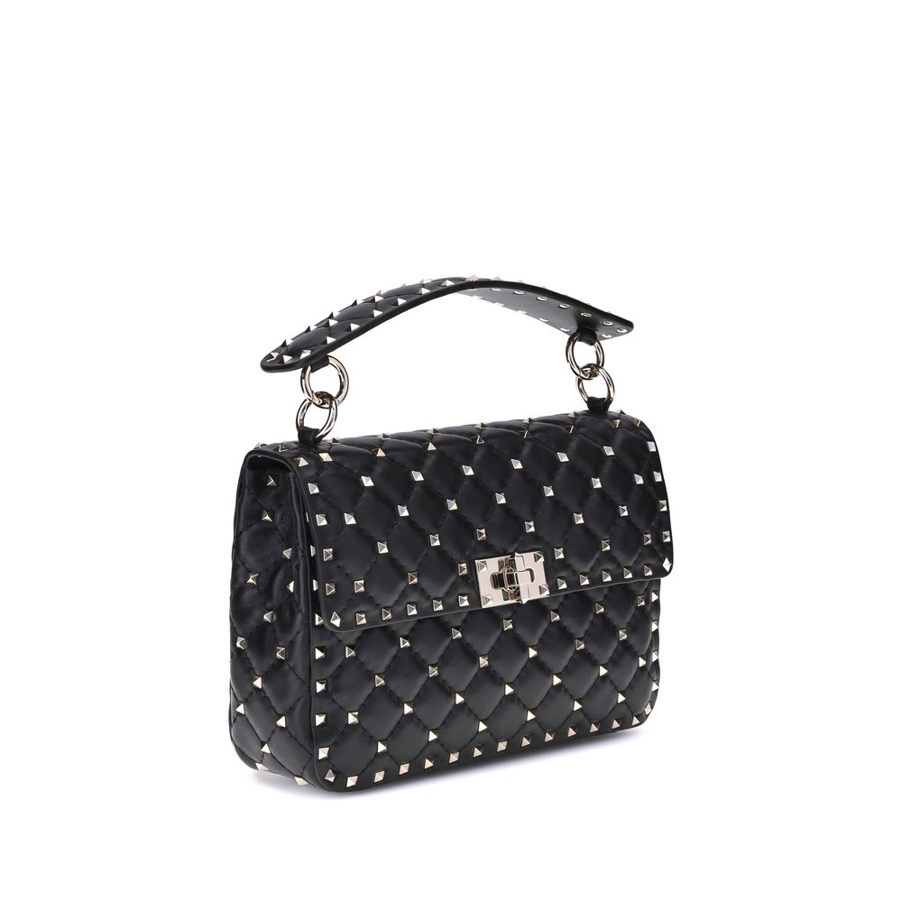 Lambskin Nappa Rockstud Shoulder Bag