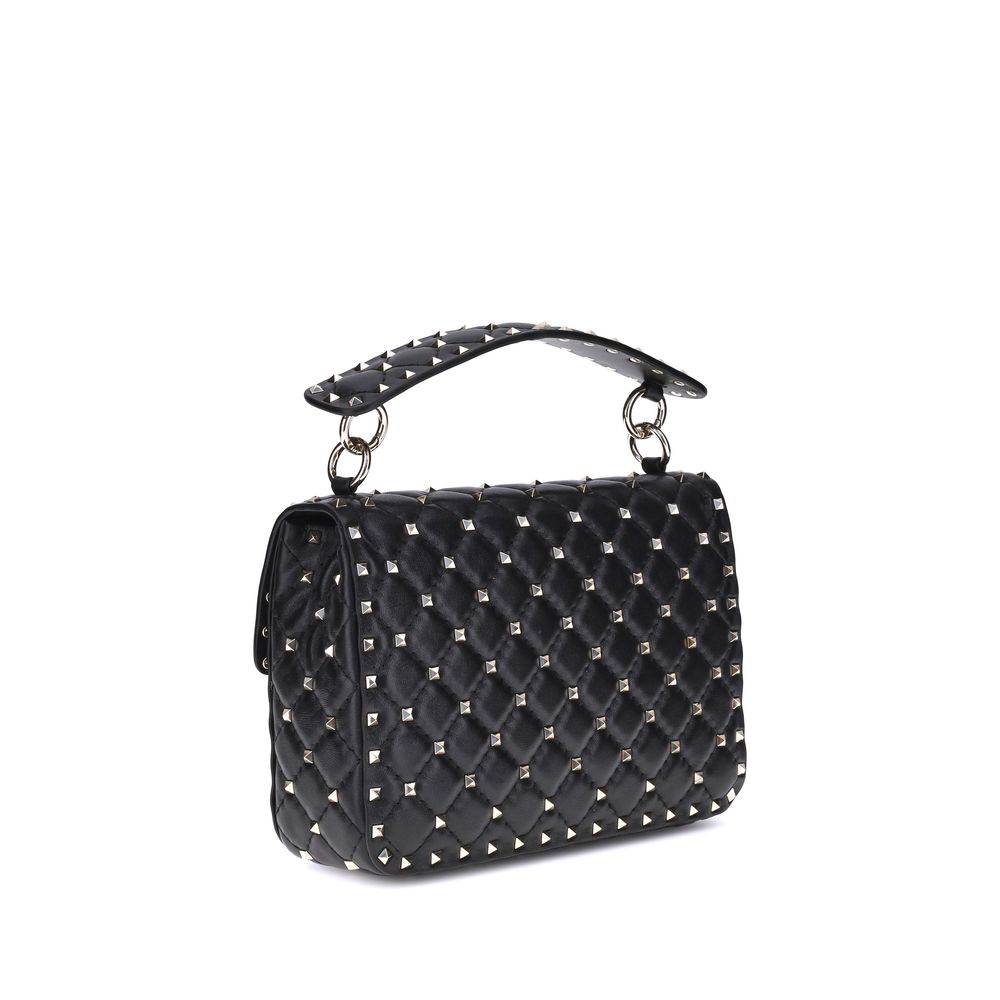 Lambskin Nappa Rockstud Shoulder Bag