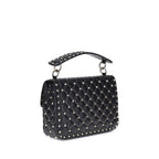 Lambskin Nappa Rockstud Shoulder Bag