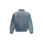 Blue Cotton Denim Trucker Jacket