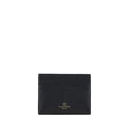Calf Leather Rockstud Card Holder