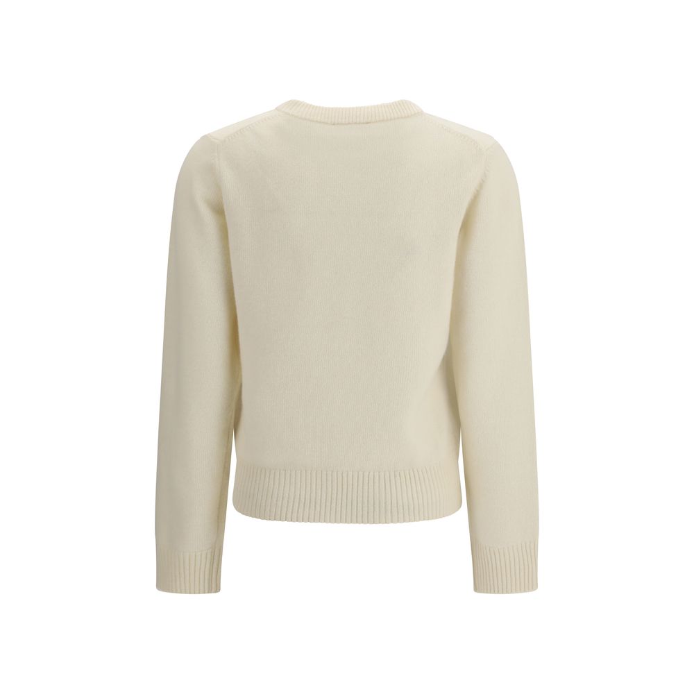 Beige Merino Wool Oves Sweatshirt