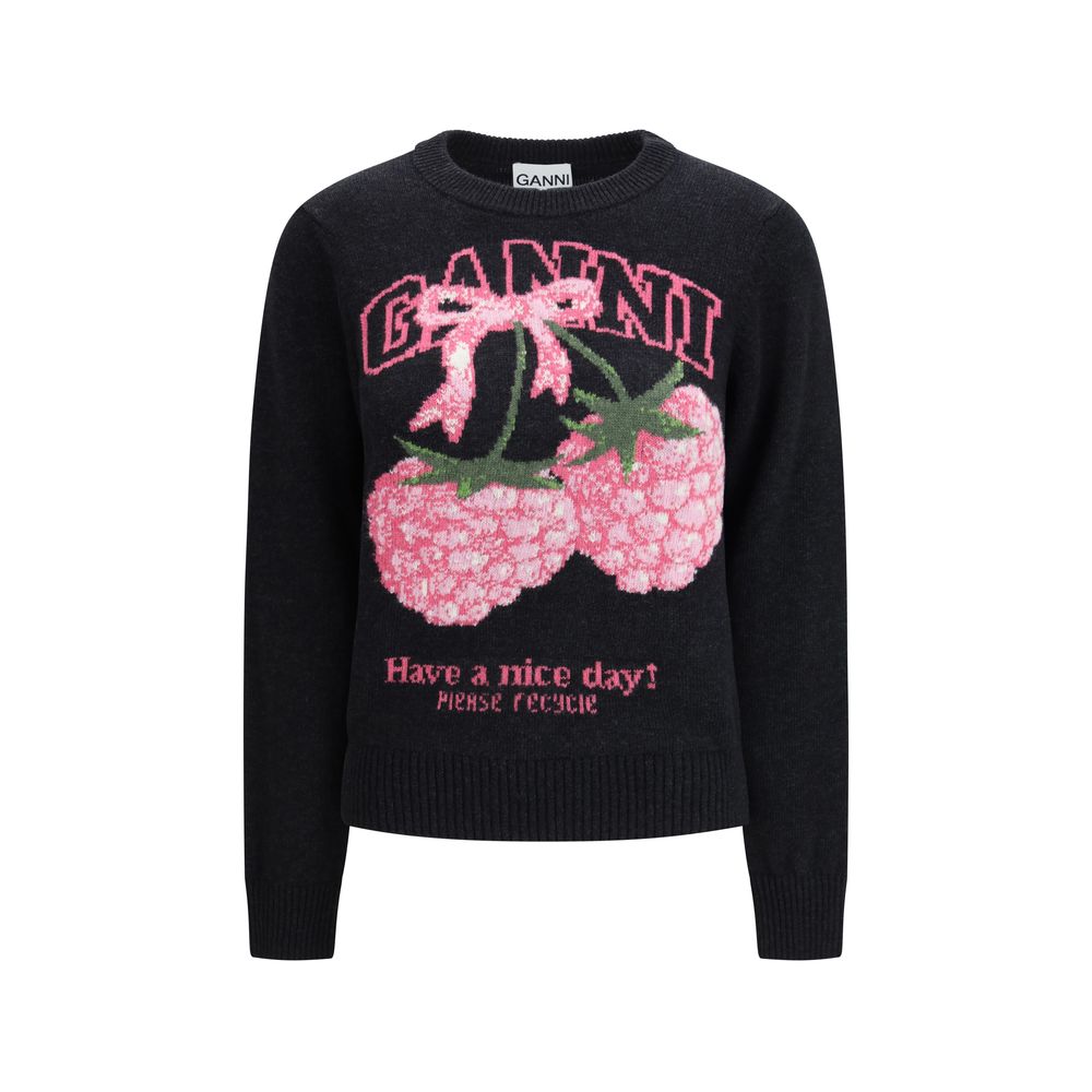 Gray Polyamide Sweatshirt