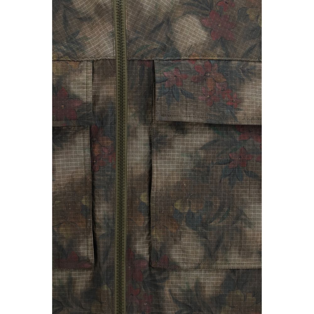 Bicolor Technical Nylon Ripstop Parka
