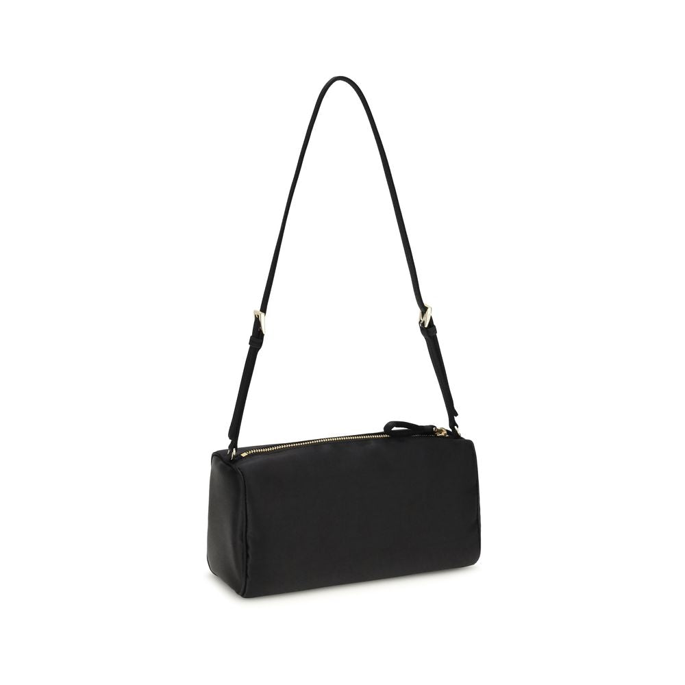 Satin Silk-Viscose Shoulder Bag