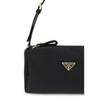 Satin Silk-Viscose Shoulder Bag
