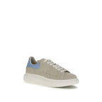 Oversized Suede and Leather Sneakers