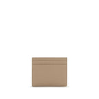 Garnet Calfskin VLogo Signature Card Holder