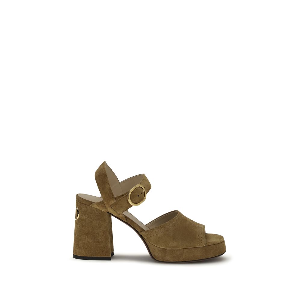 Fawcette Suede Platform Sandals