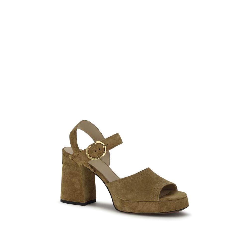 Fawcette Suede Platform Sandals