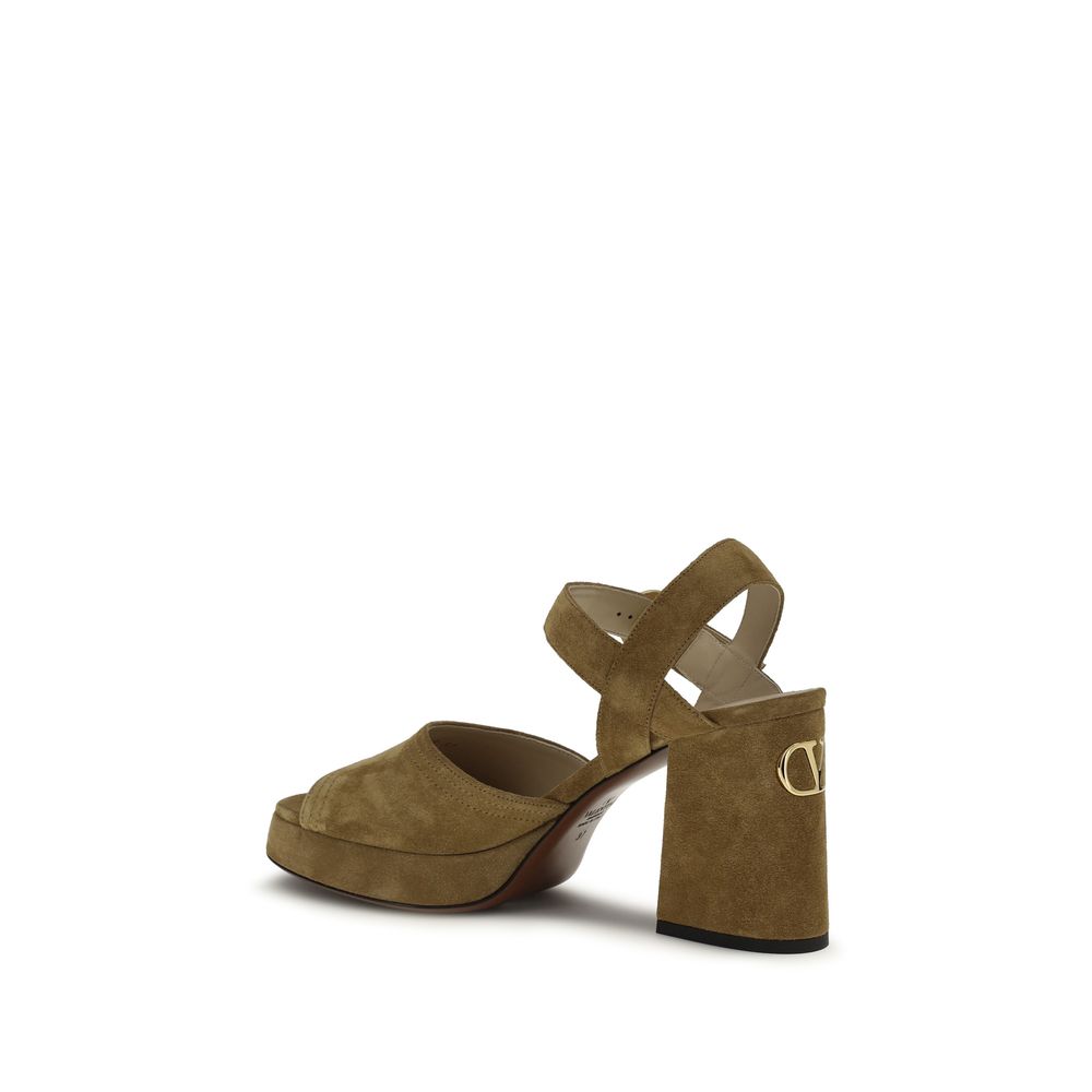 Fawcette Suede Platform Sandals