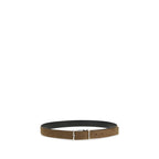 Brown Suede Belt
