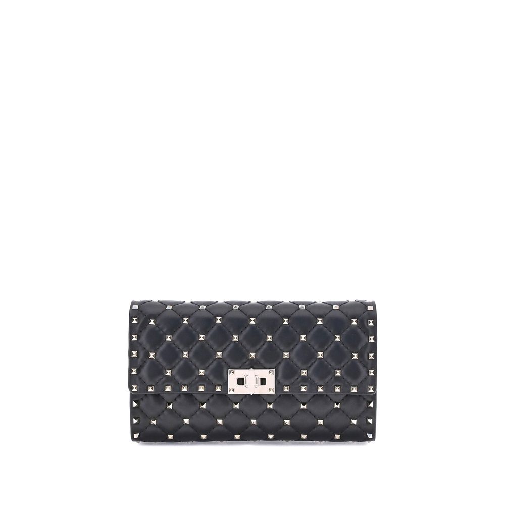 Lambskin Rockstud Spike Shoulder Bag