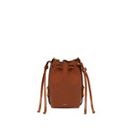 Brown Calfskin Basket Bag