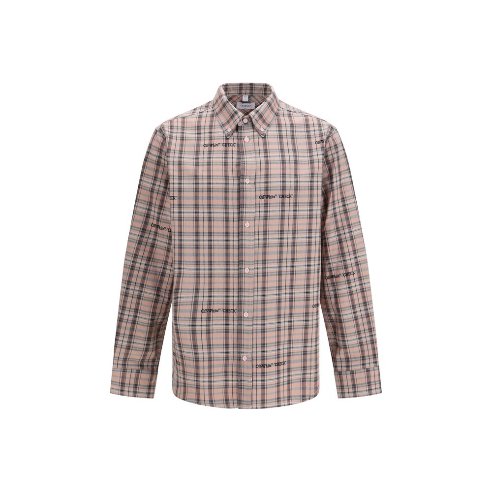 Multicolor Pattern Oversize Cotton Flannel Shirt