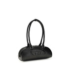 Calfskin 1DR Dome Shoulder Bag