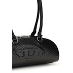 Calfskin 1DR Dome Shoulder Bag