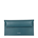 Classic Blue Leather Wallet