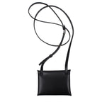 Grained Leather Crossbody Bag
