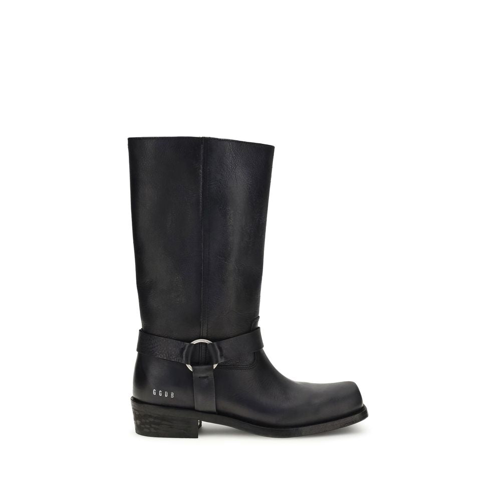 Calfskin Biker Boots