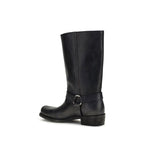 Calfskin Biker Boots