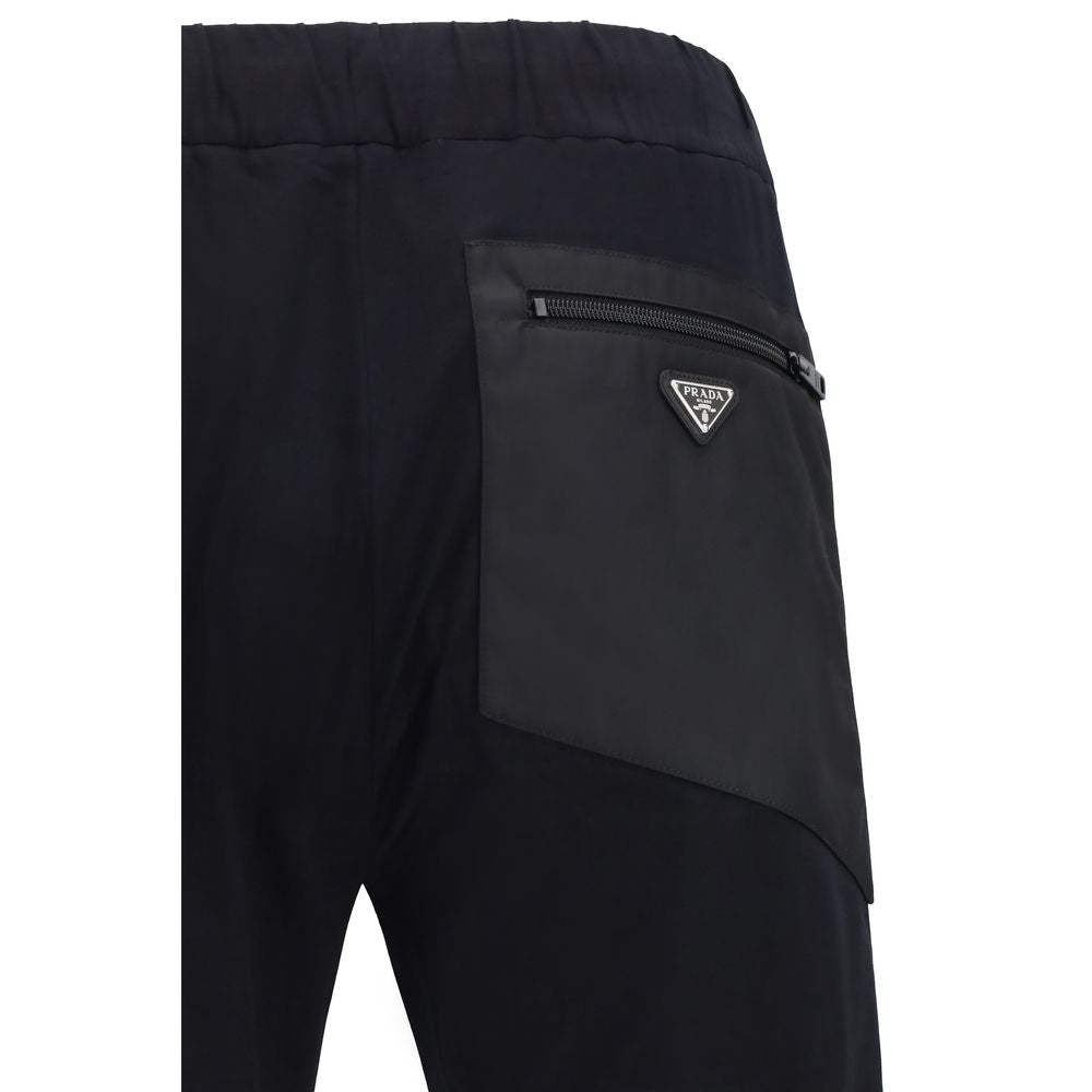 Nylon Drawstring Athletic Pants