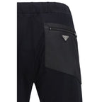 Nylon Drawstring Athletic Pants