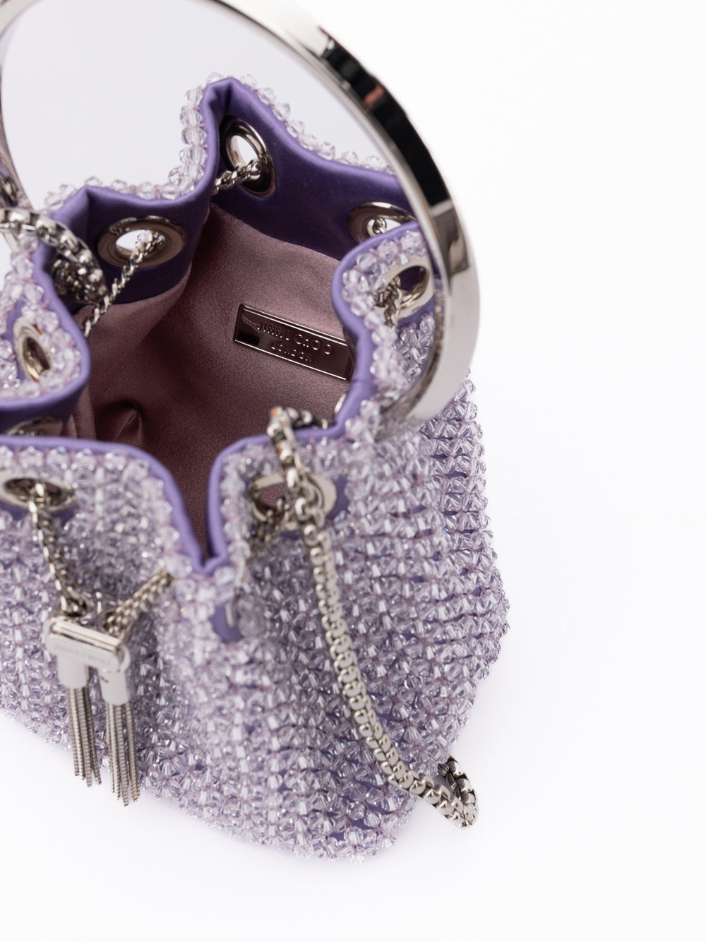 Micro Crystal Bon Bon Bucket Bag