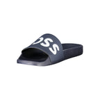 Logo-Print Polyurethane Slide Sandals
