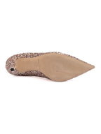 Rose Coarse Glitter Love 85 Pumps