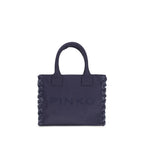 Blue Cotton Tote Bag