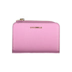 Purple Leather Metallic Soft Wallet