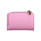 Purple Leather Metallic Soft Wallet