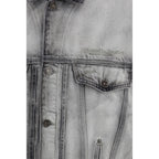 D-Denver Denim Jacket with Tonal Stitching