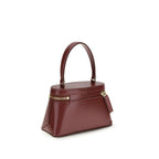Burgundy Calf Leather Antigona Mini Handbag