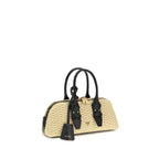 Escape Horizontal Raffia Handbag