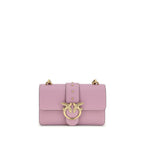 Small Love One Shoulder Bag In Multicolor Calf Leather