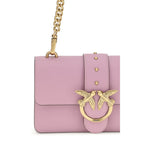Small Love One Shoulder Bag In Multicolor Calf Leather