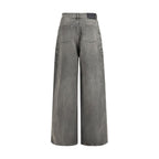 Gray Cotton Melody Jeans