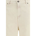 Relaxed Fit Wide-Leg Cotton Denim Jeans