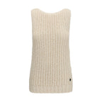 Beige Cotton Vest