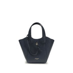 Small Burgundy Calf Leather Handbag