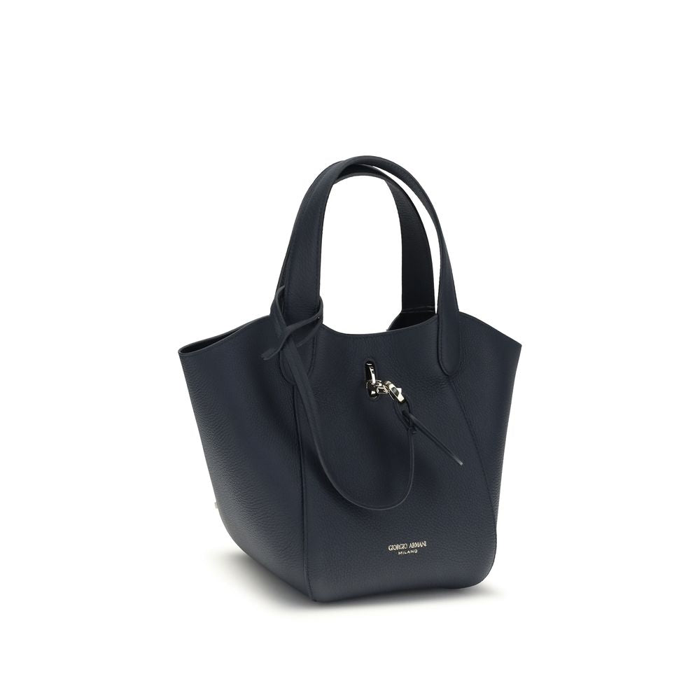 Small Burgundy Calf Leather Handbag