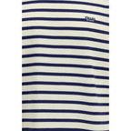 Striped Cotton Crewneck Sweater