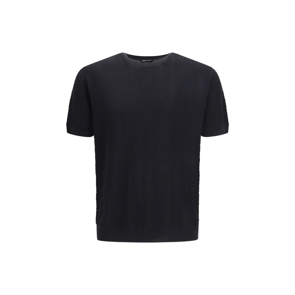 Black Silk Sweatshirt