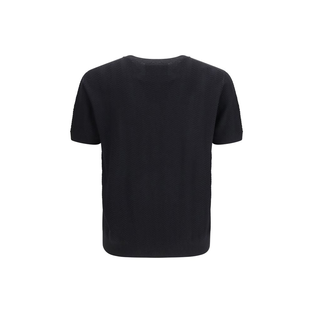 Black Silk Sweatshirt