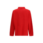 Multicolor Cotton Piqué Long Sleeve Polo