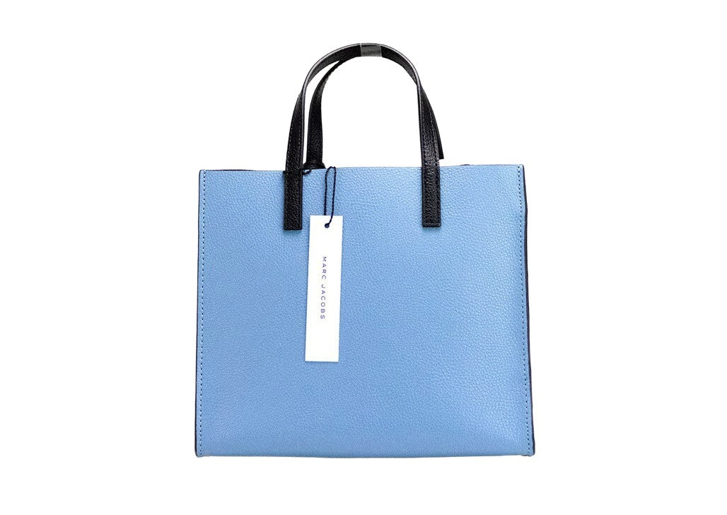 Mini Blue Heaven Colorblock Leather Tote Crossbody Bag